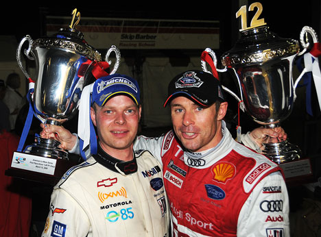 Jan Magnussen og Tom Kristensen sørgede for dobbelt dansk sejr i årets første sportsvognsløb på Sebring